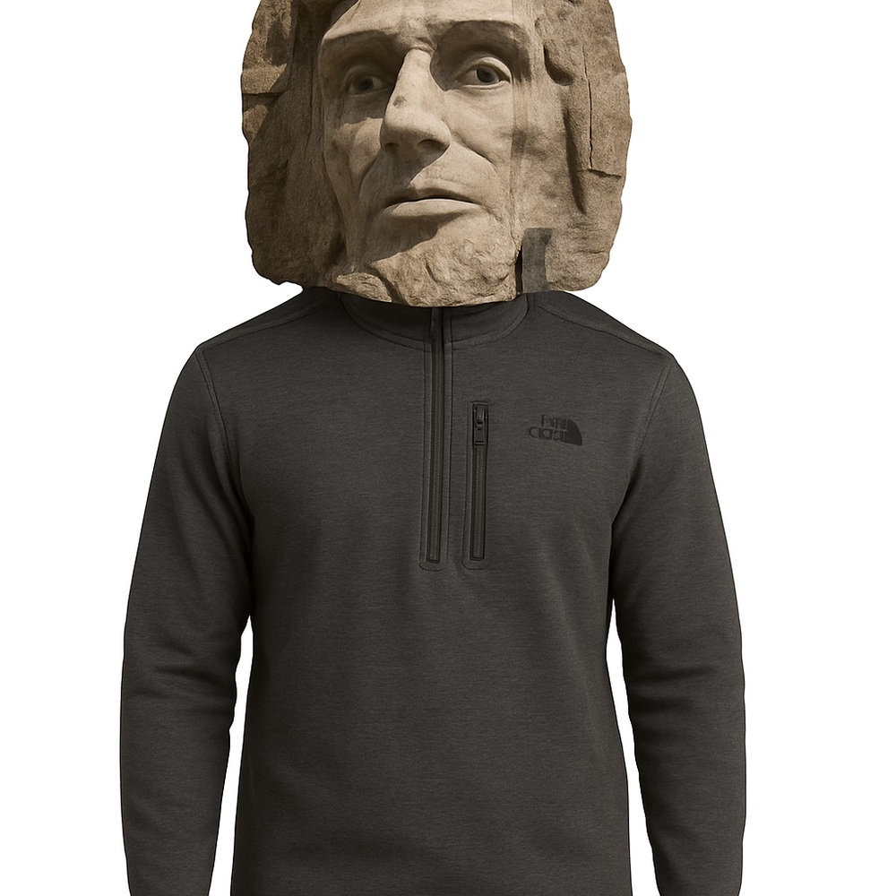 🔥🔥NWOT North Face Men’s Skyline 1/2 Zip  | Size L | Dark Gray Heather
